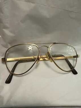 Lottet 14k Aviator eye Glasses for Men - Clear Lenses